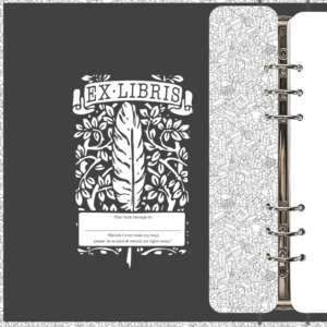 MY 6RING BINDER: B5 Cover / Omslag: 35mm RINGS (fits 150-200 paper sheets)