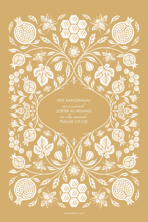 TEEDOEK : Heuning (Heuning Goud)